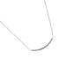 Small dots ketting zilver