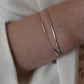 Bar armband zilver