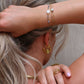 Ocean armband goud